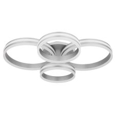 GLOBO 67260-90 RUBIO stropné svietidlo LED 90W/4200lm 2700-6000K šedá, diaľkový ovládač