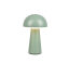 TRIO Reality R52176149 LENNON vonkajšia dekoračná dotyková lampička SMD LED 2W/180lm 3000K IP44 pistáciová zelená, nabíjateľná batéria, USB