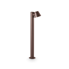 IdealLux 213101 GAS PT1 záhradný stĺpik GU10 1x35W IP43 kávová