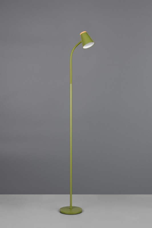 TRIO Reality R45831115 PONGO stojacia lampa v1450mm SMD LED 4,5W/500lm 3000K zelená