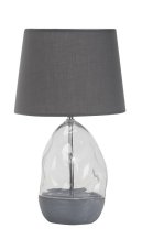 RABALUX 74228 Apolonia stolní lampička D250mm 1xE27 šedá