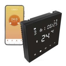 EMOS 2101900012 GoSmart Podlahový programovateľný drôtový termostat čierna