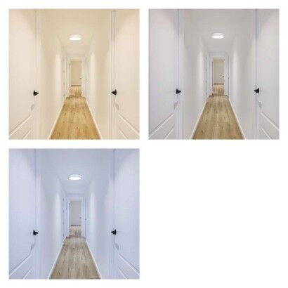 Emos ZM5143 LED NEXXO stropní/nástěnné přisazené klasické svítidlo kruh průměr 225 × 42 mm 21W 1900lm 3000/3500/4000K bílá