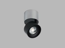 LED2 11508353 KLIP ON stropné bodové nastaviteľné sklopné svietidlo 11W/770lm 3000K chróm/čierna
