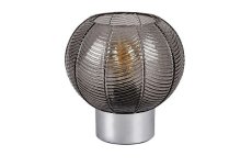 RABALUX 74017 Monet stolní lampička 1xE27 V200mm chrom, kouřová