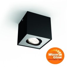 Philips 50491/30/P0 Box LED černé povrchové bodové svítidlo WGD 4,5W=500lm 2200-2700K