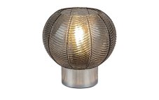 RABALUX 74017 Monet stolní lampička 1xE27 V200mm chrom, kouřová