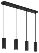 GLOBO 57918-4HB JAMES závěsné svítidlo 4xGU10 černá