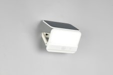 TRIO Reality R23166101 VIAMAO solárne nástenné svietidlo SMD LED 4W/400lm 4000K IP44 biela