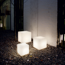 Exteriérové ​​stojanové svítidlo Ideal lux 191584 LUNA PT1 D40 1xE27 60W IP44