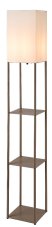 Stojací lampa 1x E27 taupe IP20 Rabalux BRONN 74192