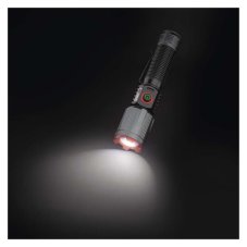 EMOS P3121 LED nabíjecí ruční svítilna 1200lm Li-Ion 18650 USB-C IP43 černá, metalická šedá