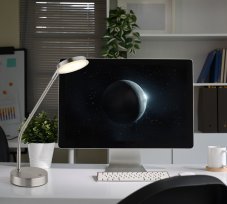 Stolové svietidlo LED 2700 / 3350 / 4000K nikel matný IP20 GLOBO lighting SILVIO 58504TN