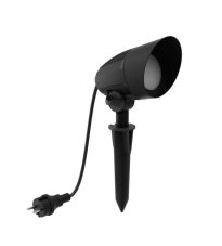 Reflektor 1x GU10 2700K čierna IP44 PHILIPS Cylr 8721103104991