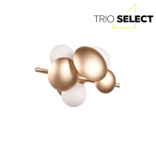 TRIO SELECT 217400379 BUBBLE nástěnné svítidlo 3xG9 zlatá, bílá
