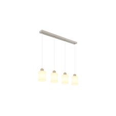 Závěsné svítidlo 4x E27 písková, opálová IP20 GLOBO lighting TRENT 54114-4H