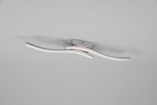 TRIO Reality R62472407 ROUTE stropní svítidlo SMD LED 2x5W/600lm 4000K matný nikl