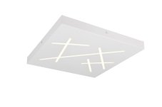 TRIO 630810131 SNIP stropní svítidlo 500x500mm SMD LED 24W/2800lm 2700-6500K bílá, dálkový ovladač