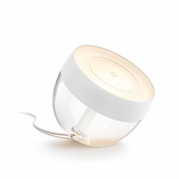 Philips Hue Iris (gen4) 8719514264465 LED náladová stolná lampa 8,1W 2000-6500K+RGB biela/priehľadná IP20 Bluetooth