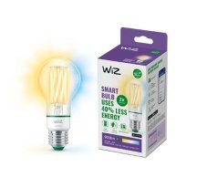 Philips Wiz Tunable white 8720169076037 LED žárovka Filament E27 A60 4,3W/903lm 2700-4000K
