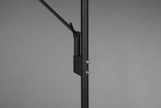 TRIO 425610232 BRANTFORD dotyková stojací lampa SMD LED V1800mm 30W/3500lm, 6,5W/650lm 2700+3200+4000K černá matná, stmívatelná