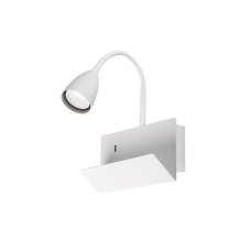 RABALUX 71090 Tacito nástěnné svítidlo s vypínačem 1xGU10 bílá, USB port