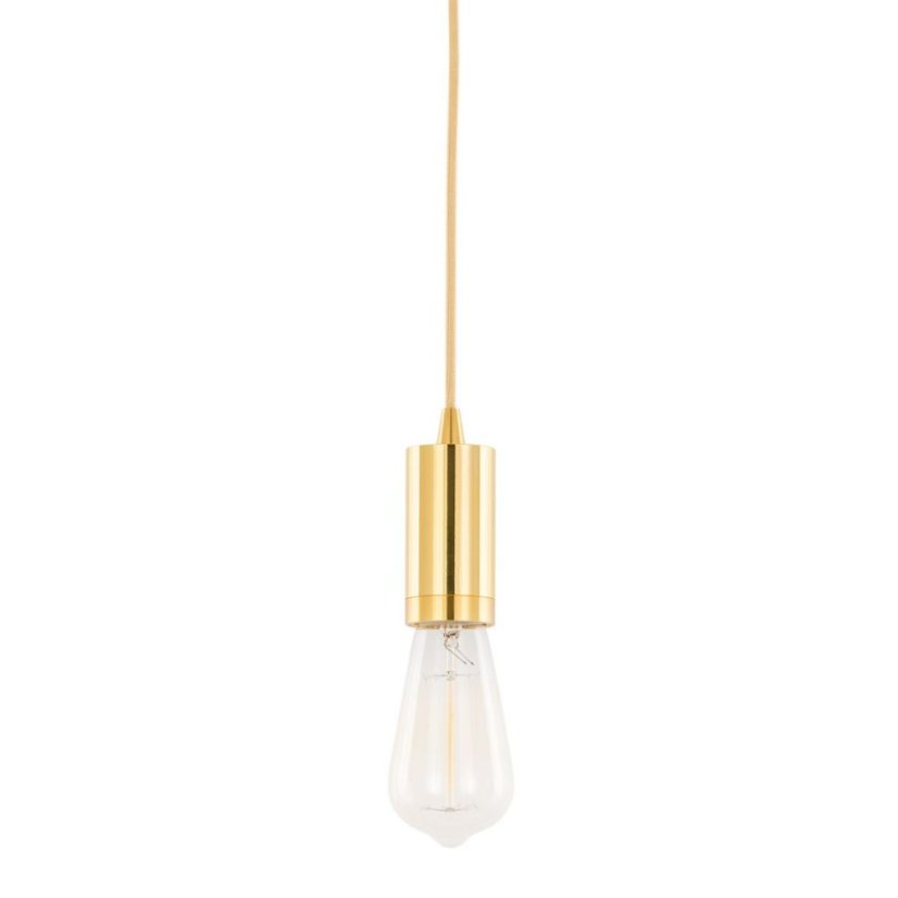  DS-M-038 GOLD ITALUX Moderna moderní závěsné svítidlo - objímka 1X60W E27 IP20