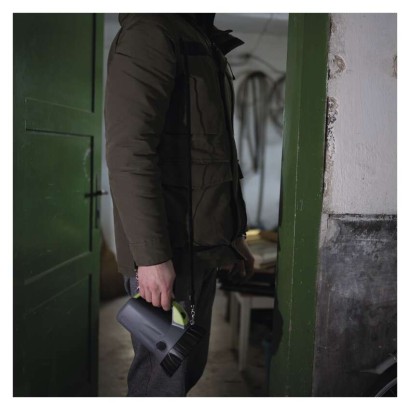 EMOS P2312 LED nabíjecí ruční svítilna 750lm Li-Ion akupack micro USB B šedo-černo-zelená