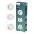 Zapuštěné svítidlo GU10 biela IP20 PHILIPS Peridot 8721103036971 balení 3 ks