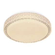 GLOBO 41749-12 OVI stropní svítidlo LED D260mm 12W/980lm 3000-4500-6500K bílá, opál, starlight efekt