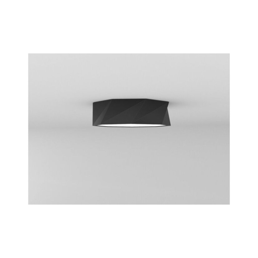 Immax 07130-B40 NEO DIAMANTE stropní svítidlo LED D400mm 31W/1850lm 2700-6500K matná černá, dálkové ovládání