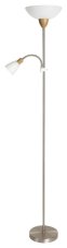RABALUX 5739 Diana stojanové svítidlo E27 G45 1X max. 40W + E14 1X max. 40W saténová chromová