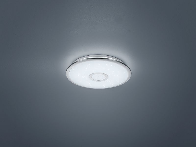 TRIO 678713006 Osaka stropní  svítidlo LED 1x30W 3100lm 3000 - 5500K s ovládačem, starlight efekt