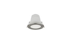 TRIO 635410107 VIRUNGA zapustené svítidlo D110mm SMD LED 6W/900lm 2300+3000+4000K IP44 nikl matný