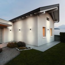REDO 90152 PUNTA exteriérové nástenné svietidlo 2xGU10 IP44 antracit