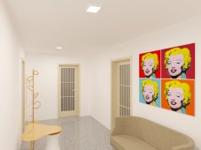 LED2 2183031 SLIM-Q, L čtvercové zápustné bodové svítidlo 220mm 20W / 1600lm 3000K IP43 bílá