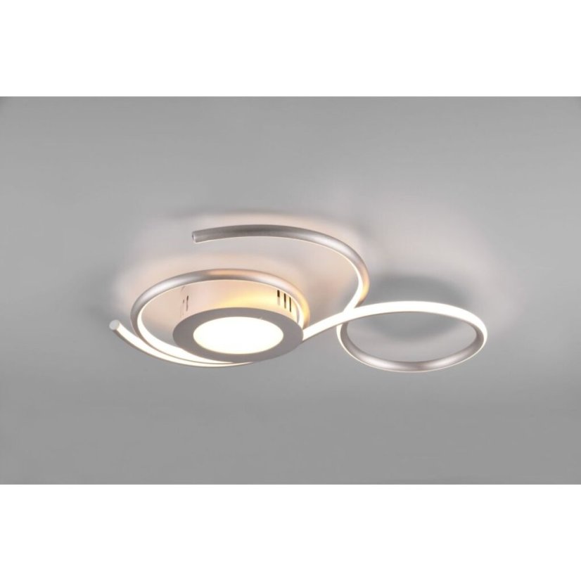 TRIO 623410207 JIVE stropní svítidlo LED 36W/4300lm 2700 - 6000K matný nikl, stmívatelné, dálkový ovladač