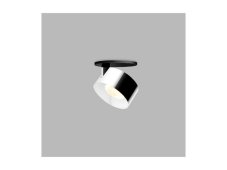 LED2 21507335 KLIP kruhové otočné zápustné bodové svítidlo 77mm 11W / 770lm 3000K černo chromová