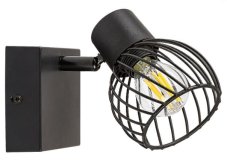 RABALUX 73001 Aberama nástěnné bodové svítidlo/spot 1xE14 černá
