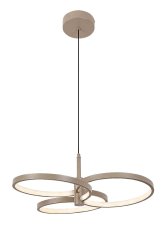 Závěsné svítidlo LED 3000–6500K taupe IP20 Rabalux ISIDORA 72400