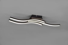 TRIO Reality R62473135 ROUTE stropné svietidlo SMD LED 3x5W/3x500lm 3000K imitácia dreva