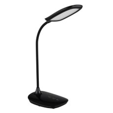 GLOBO 58455B BOTAL stolové svietidlo LED V400mm 9W/520lm 4000-3000-6500K čierna, adaptér