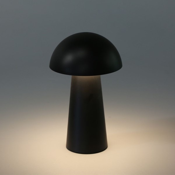 RABALUX 76036 Mireo dotyková stolná lampička V200mmLED 1,5W/150/50lm 3000K IP44 čierna, biela, vrátane batérie 3,7V 1200mAh