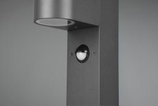 TRIO 414260142 ROYA exteriérový zahradní sloupek se senzorem 1xGU10 V1000mm IP44 antracit