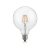 Ideal Lux 101347 LED žárovka E27 Filament G125 8W/860lm 3000K průhledná, globe