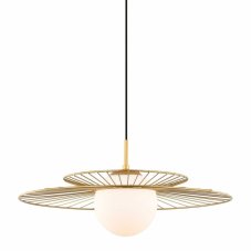 MDM-4000/1 GD ITALUX Sarah moderné závesné svietidlo 1X40W E27 IP20