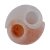 RABALUX 76035 Soluna dekorační stojan na svíčku D120mm oranžová, bílá