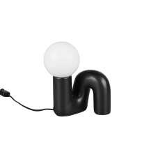 Stolná lampa 1x G9 čierna IP20 TRIO Reality QUINN R56821002