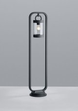 TRIO 404160142 Sambesi exteriérové stojanové svítidlo E27 1x28W IP44 se soumrakovým čidlem