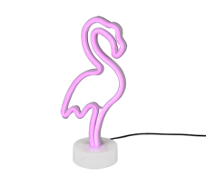 TRIO reality R55240101 FLAMINGO USB Dekorační svítidlo 150mm LED 1X1W Bílá